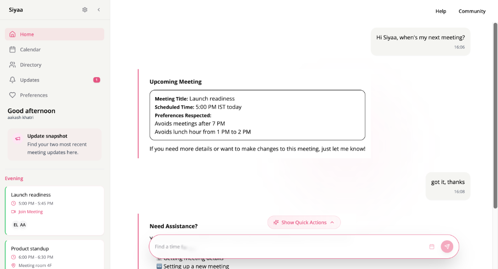 Natural Conversation